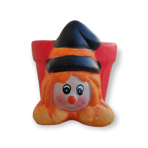 Picture of HALLOWEEN TERRACOTTA CANDLE WITCH